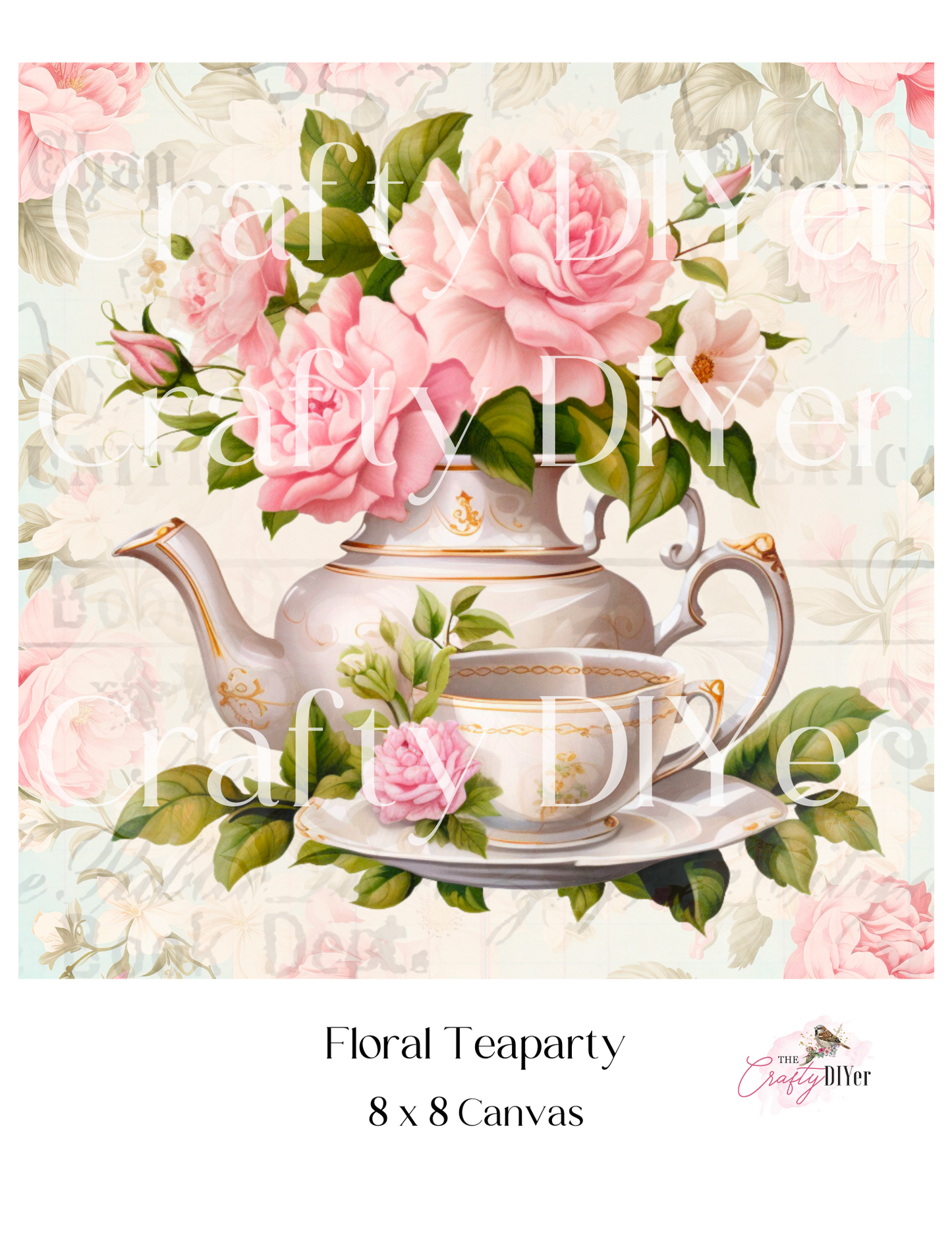 Floral Tea Party Digital Printables