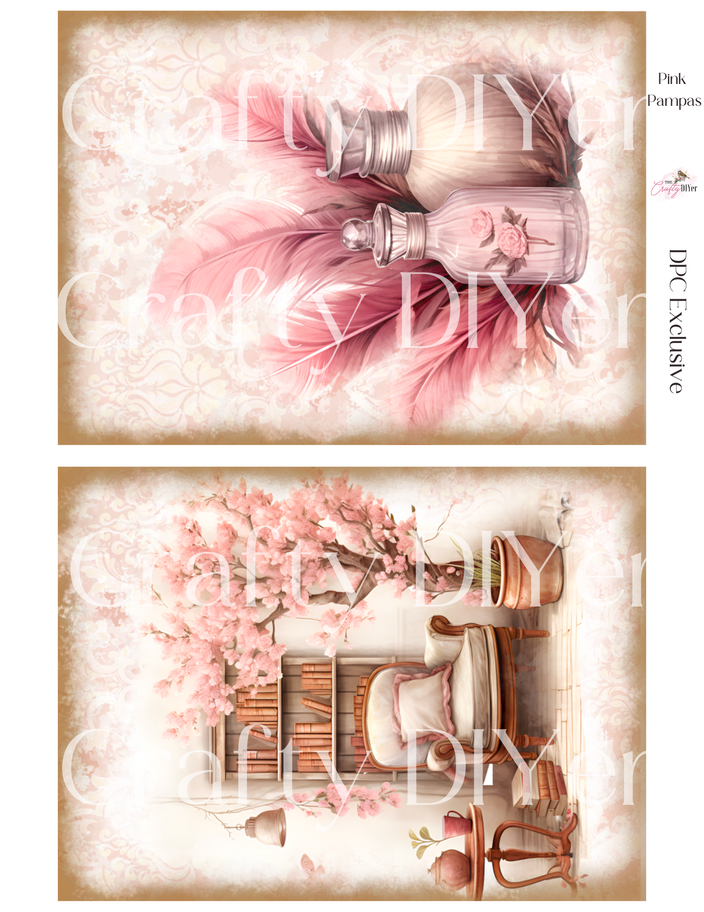 Pink Pampas Digital Printables (March 2024 DPC Exclusive)