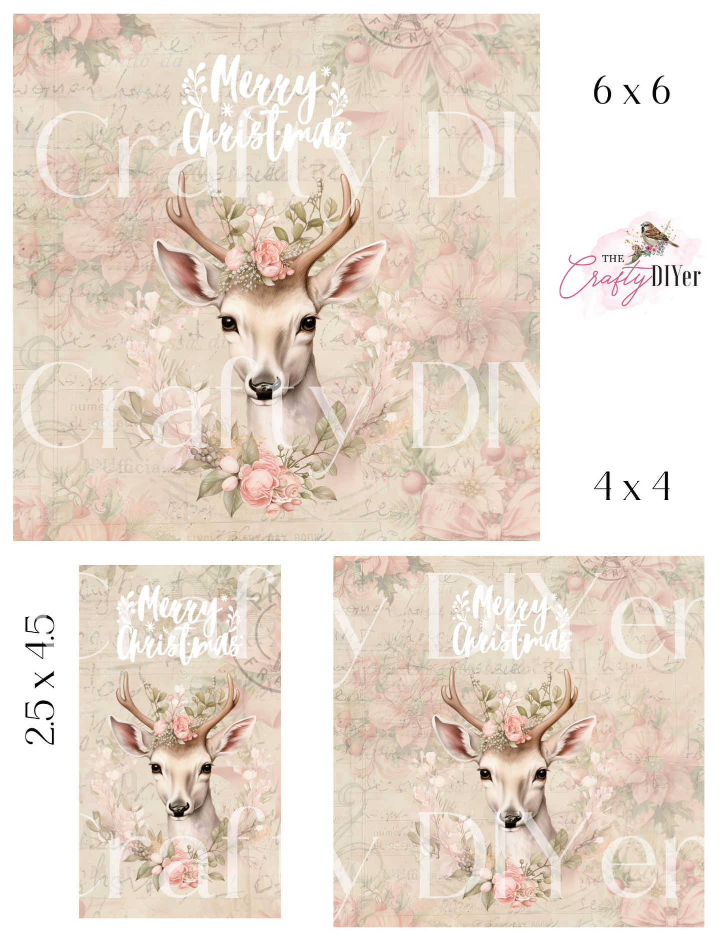 Mystical Deer Digital Print