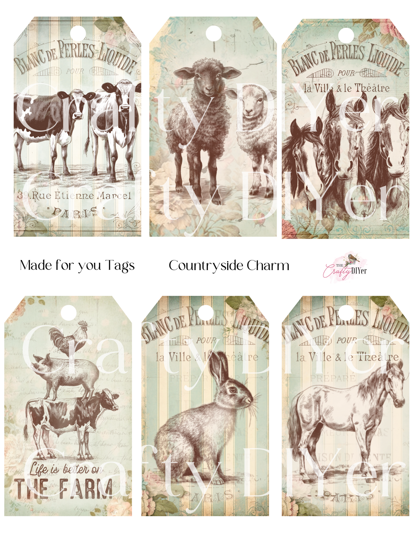 Countryside Charm Digital Printables