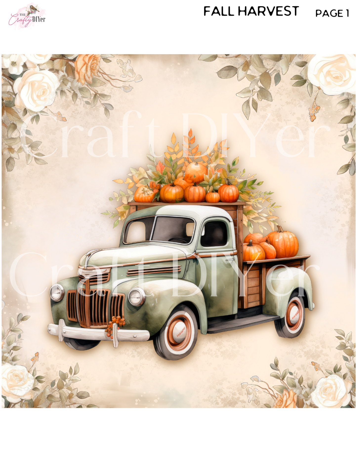 Fall Harvest Digital Printables