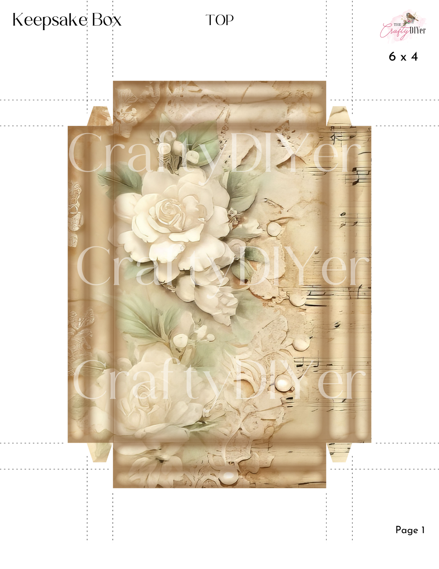 Keepsake Box Digital Printables