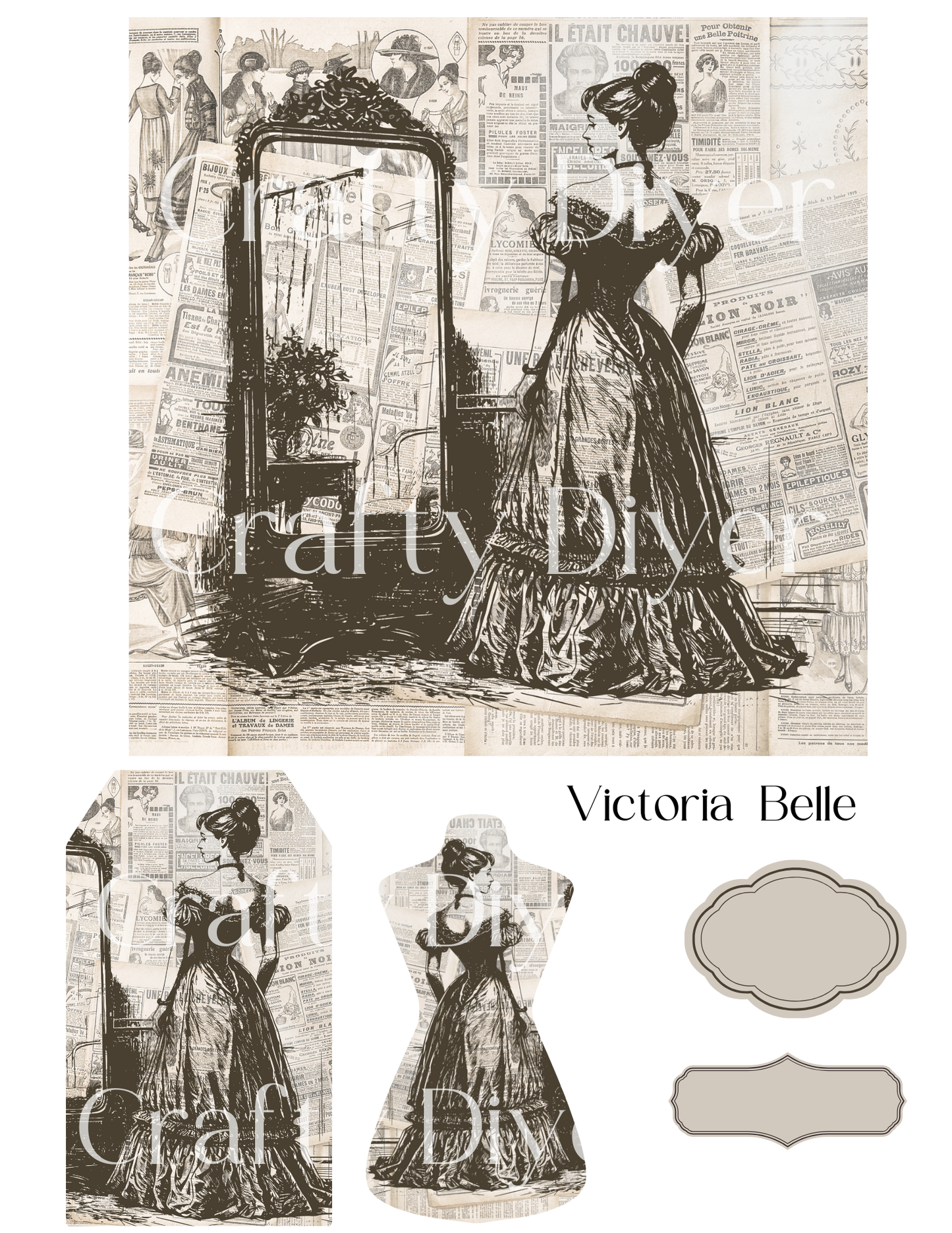 Victoria Belle Digital Printables (May 2024 DPC Exclusive)