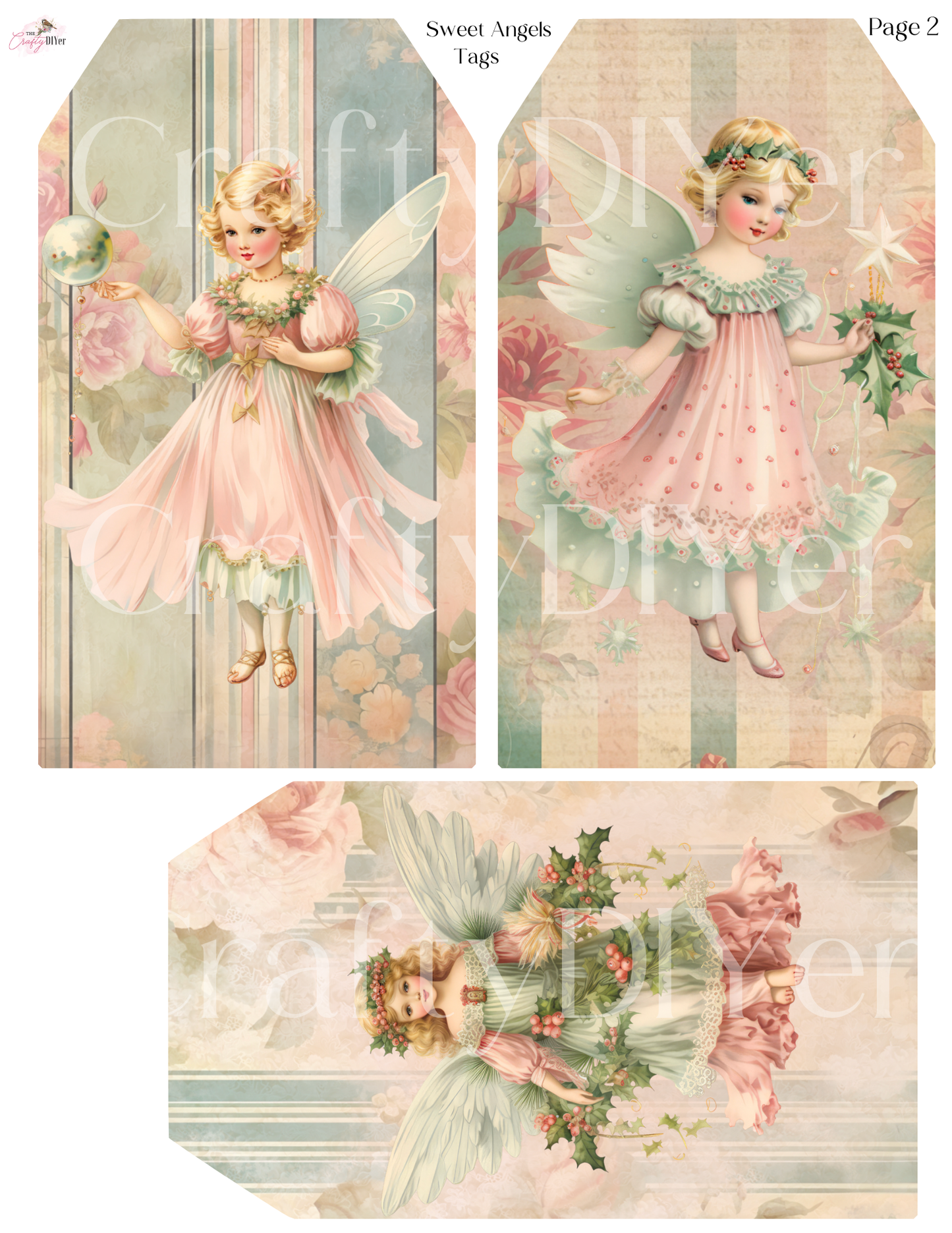 Sweet Angels Digital Printables