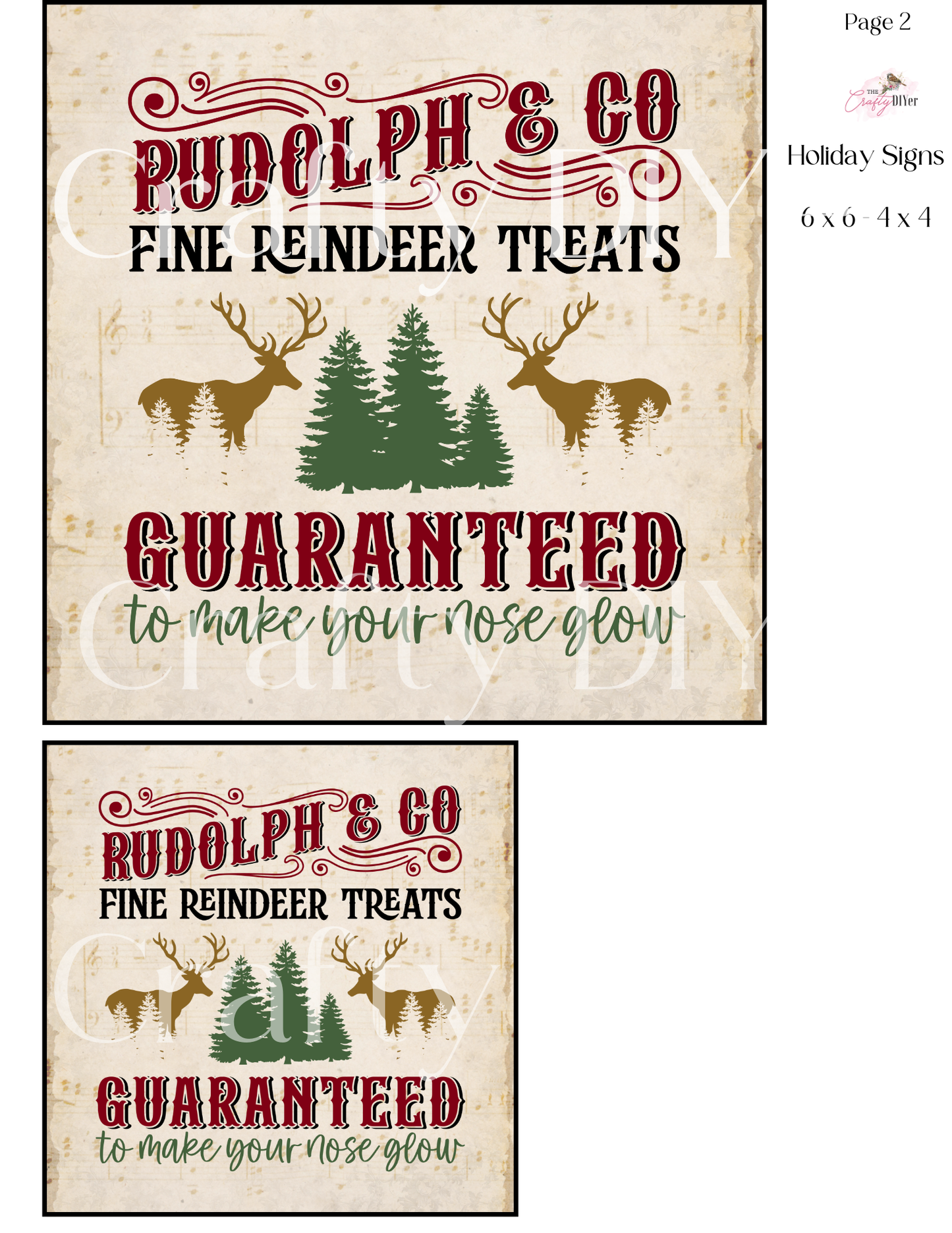 Holiday Signs Digital Printables (October 2024 DPC Exclusive)