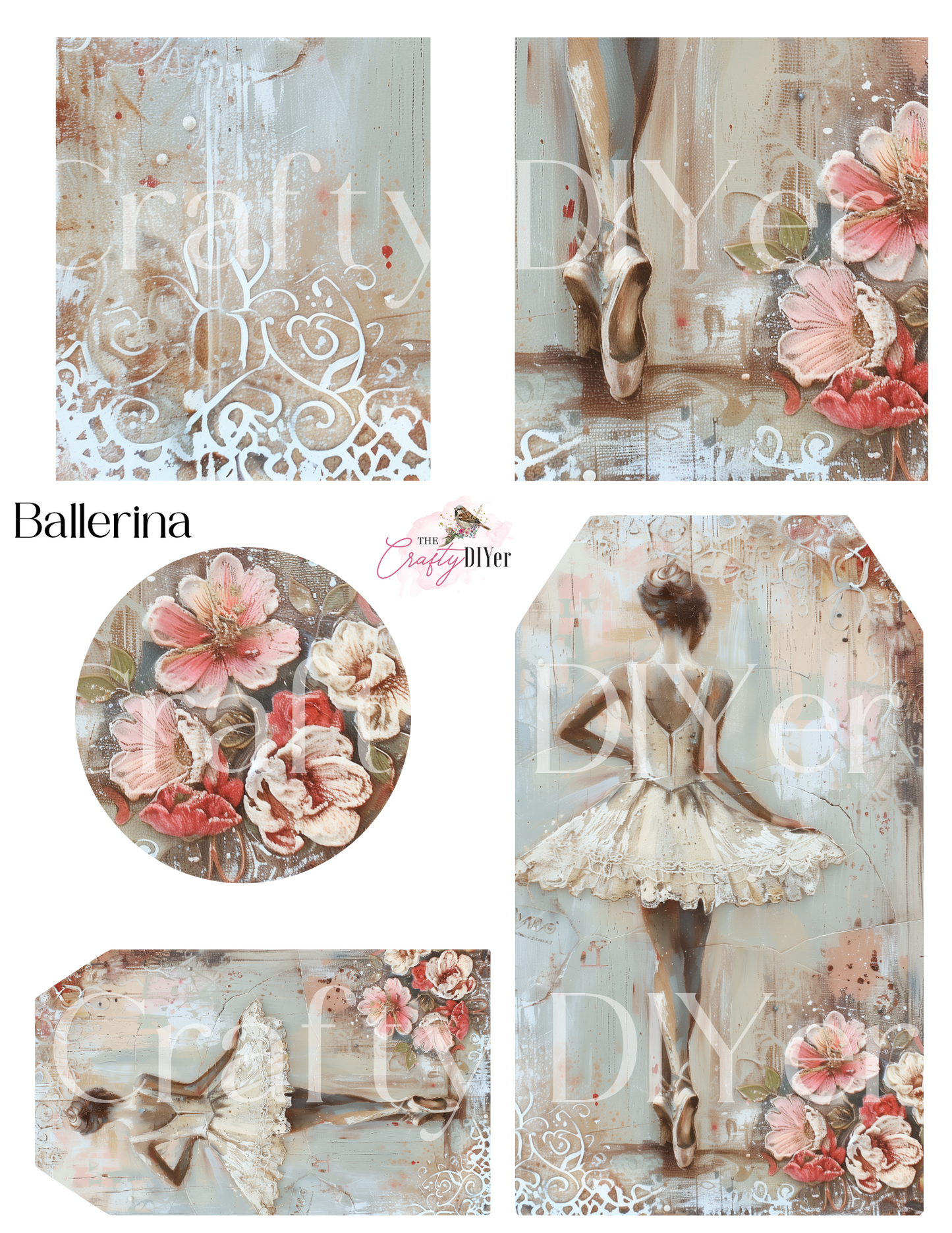 Ballerina Digital Printables