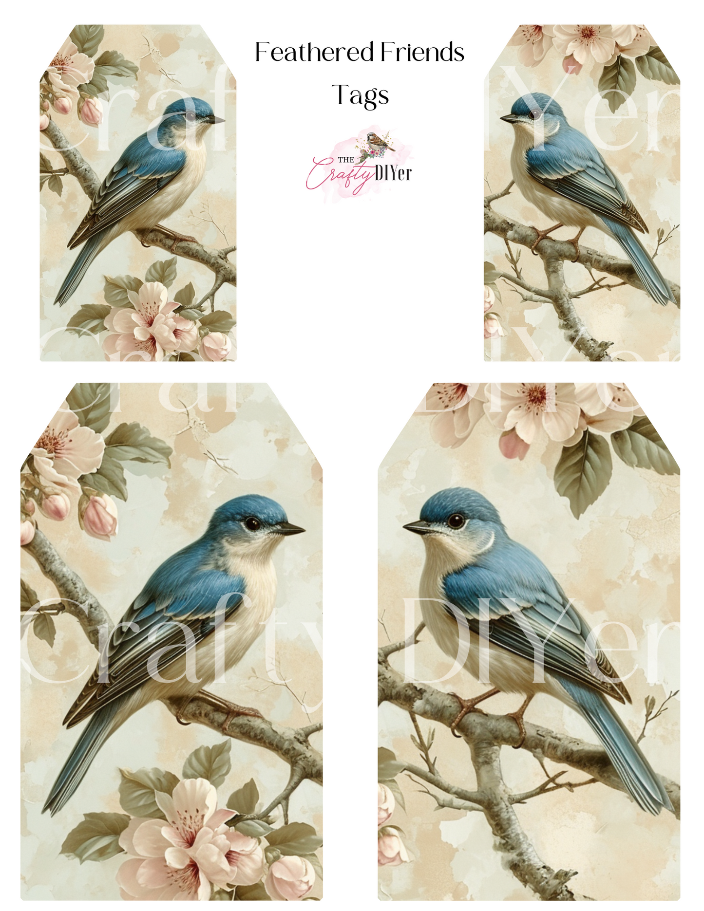 Feathered Friends Digital Printables