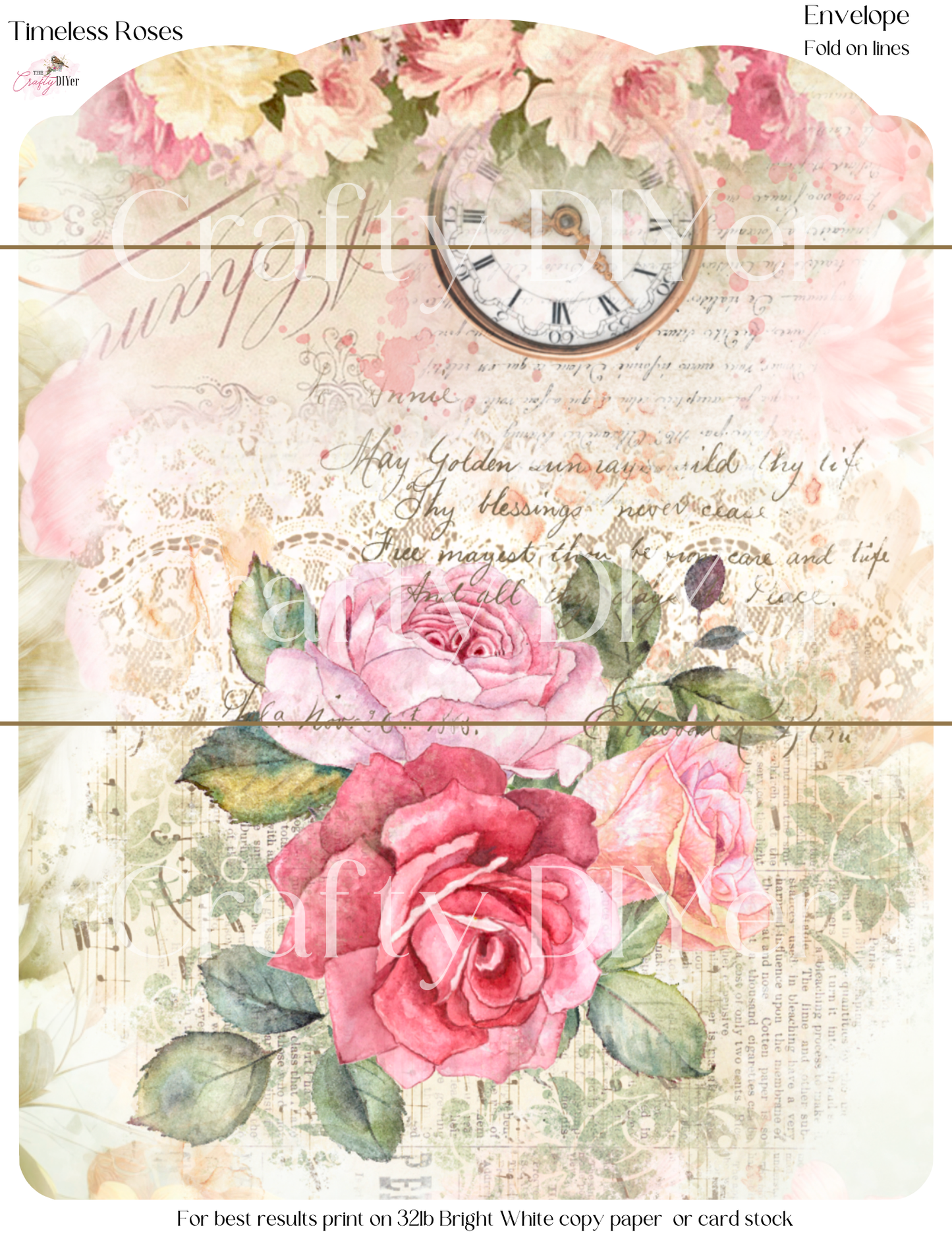 Timeless Roses Folio Kit Digital Printables (July 2024 DPC Exclusive)