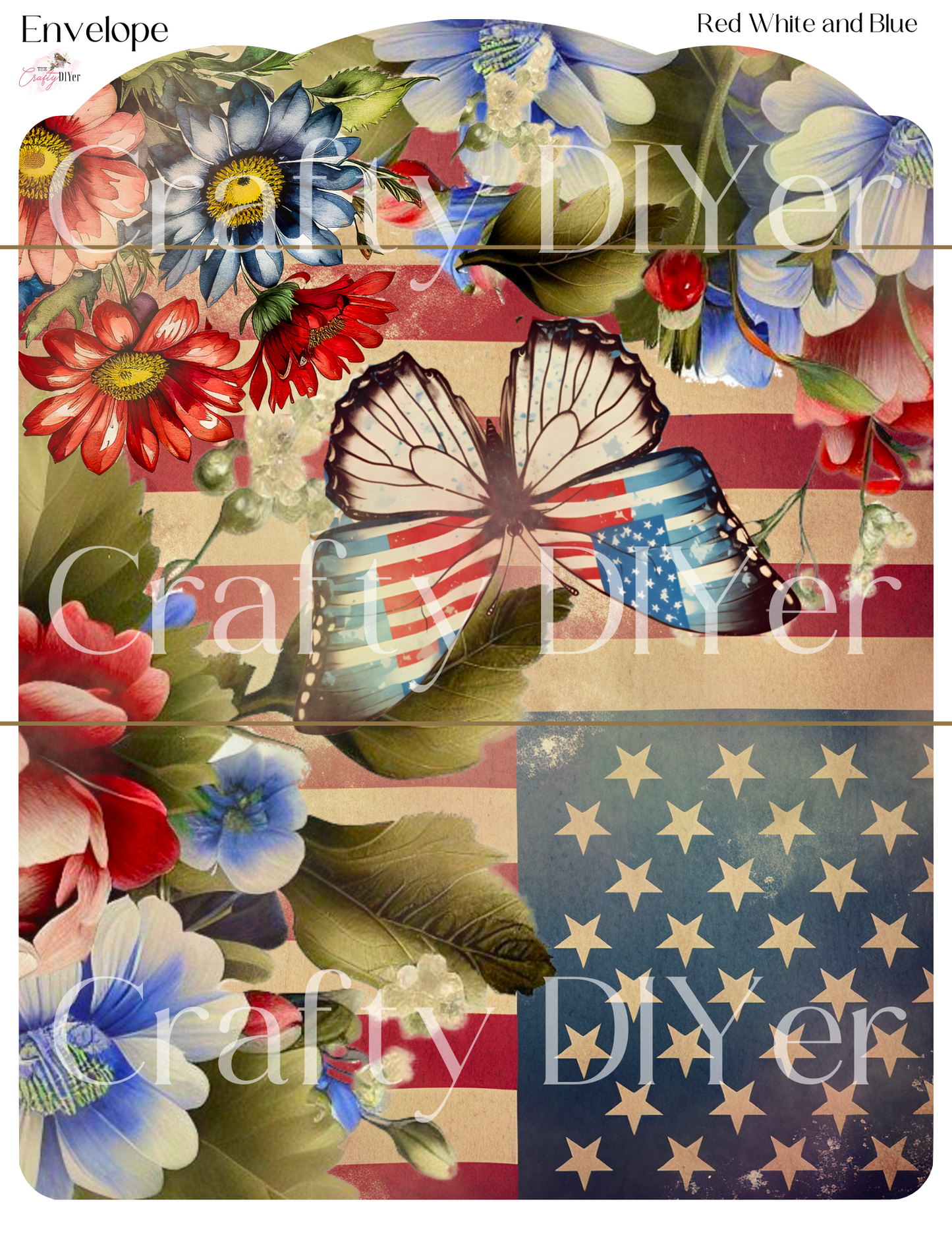 Red, White, and Blue Digital Printables