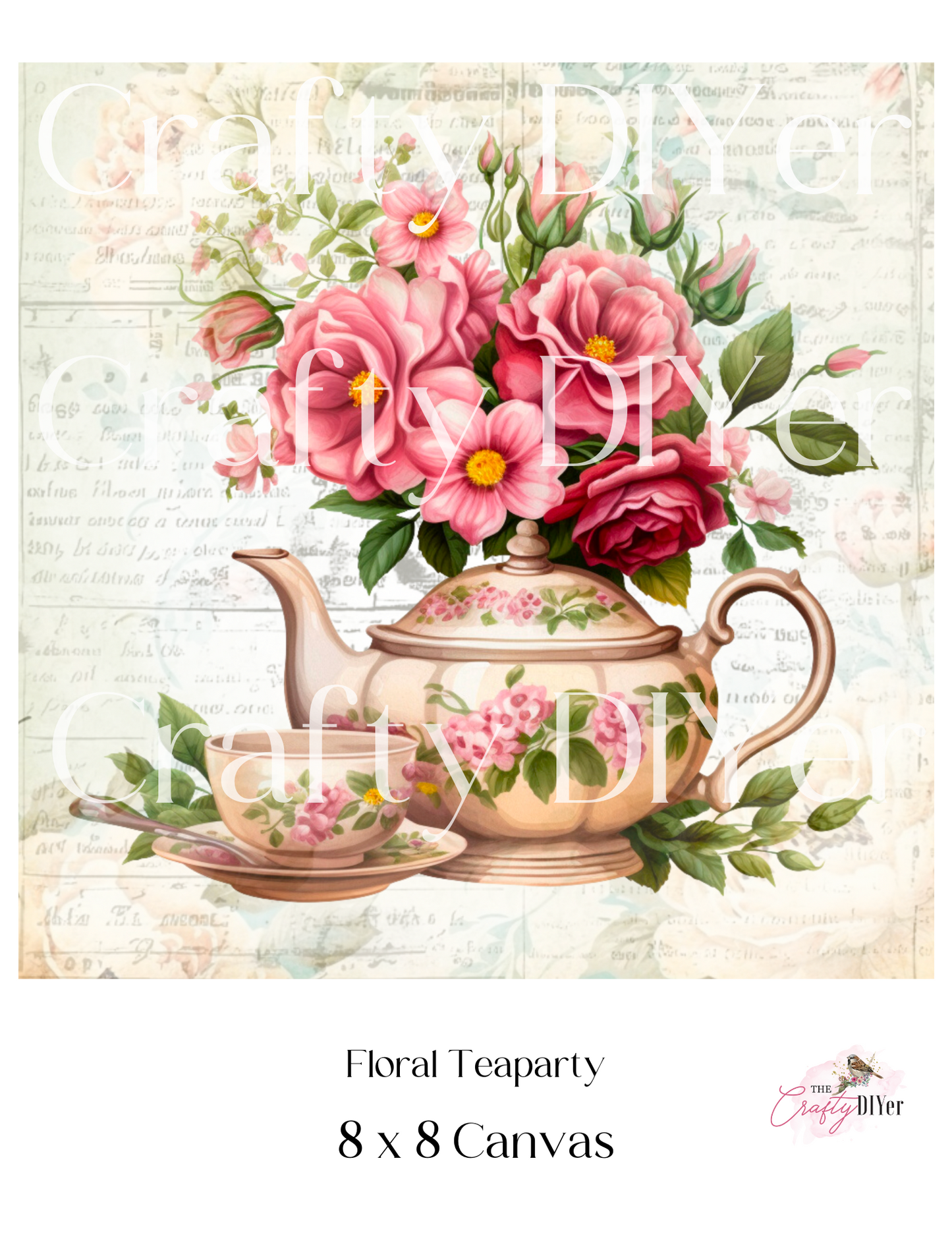 Floral Tea Party Digital Printables