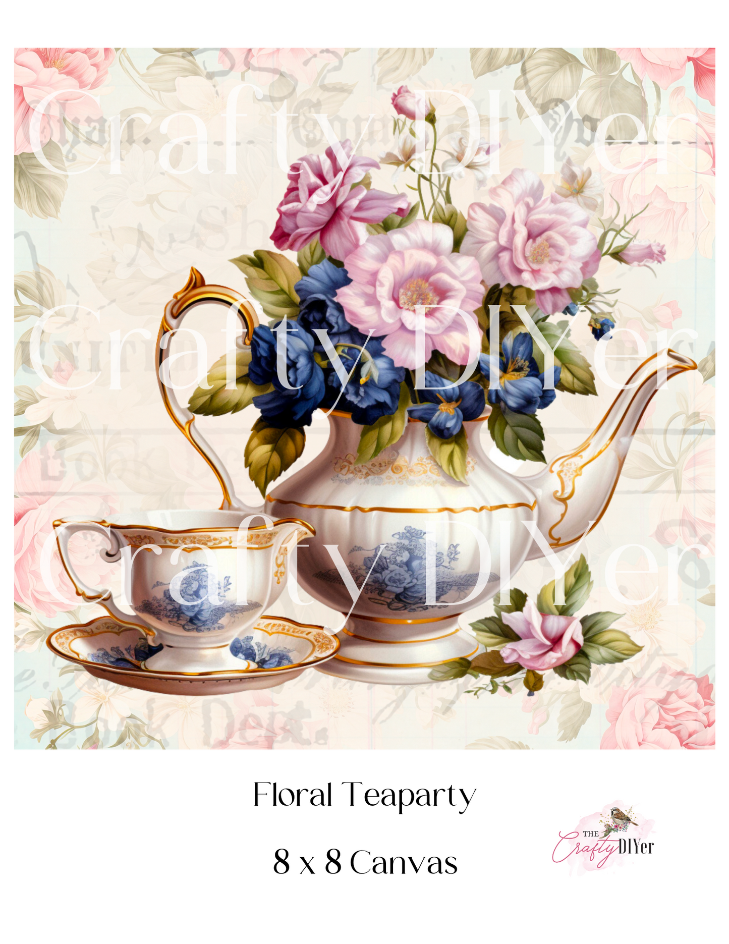 Floral Tea Party Digital Printables