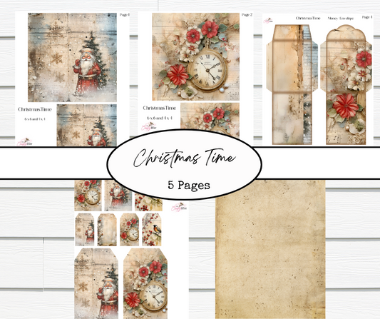 Christmas Time Digital Printables