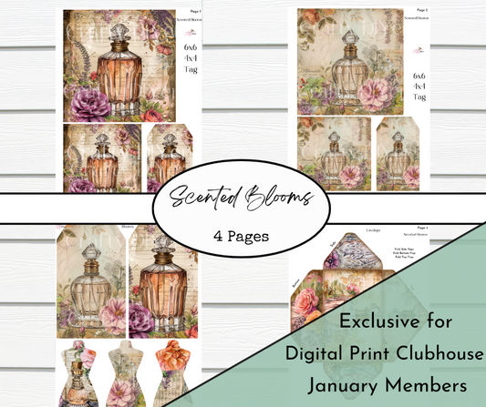 Scented Blooms Digital Printables (January 2025 DPC Exclusive)