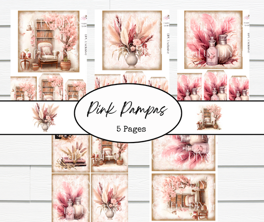 Pink Pampas Digital Printables (March 2024 DPC Exclusive)