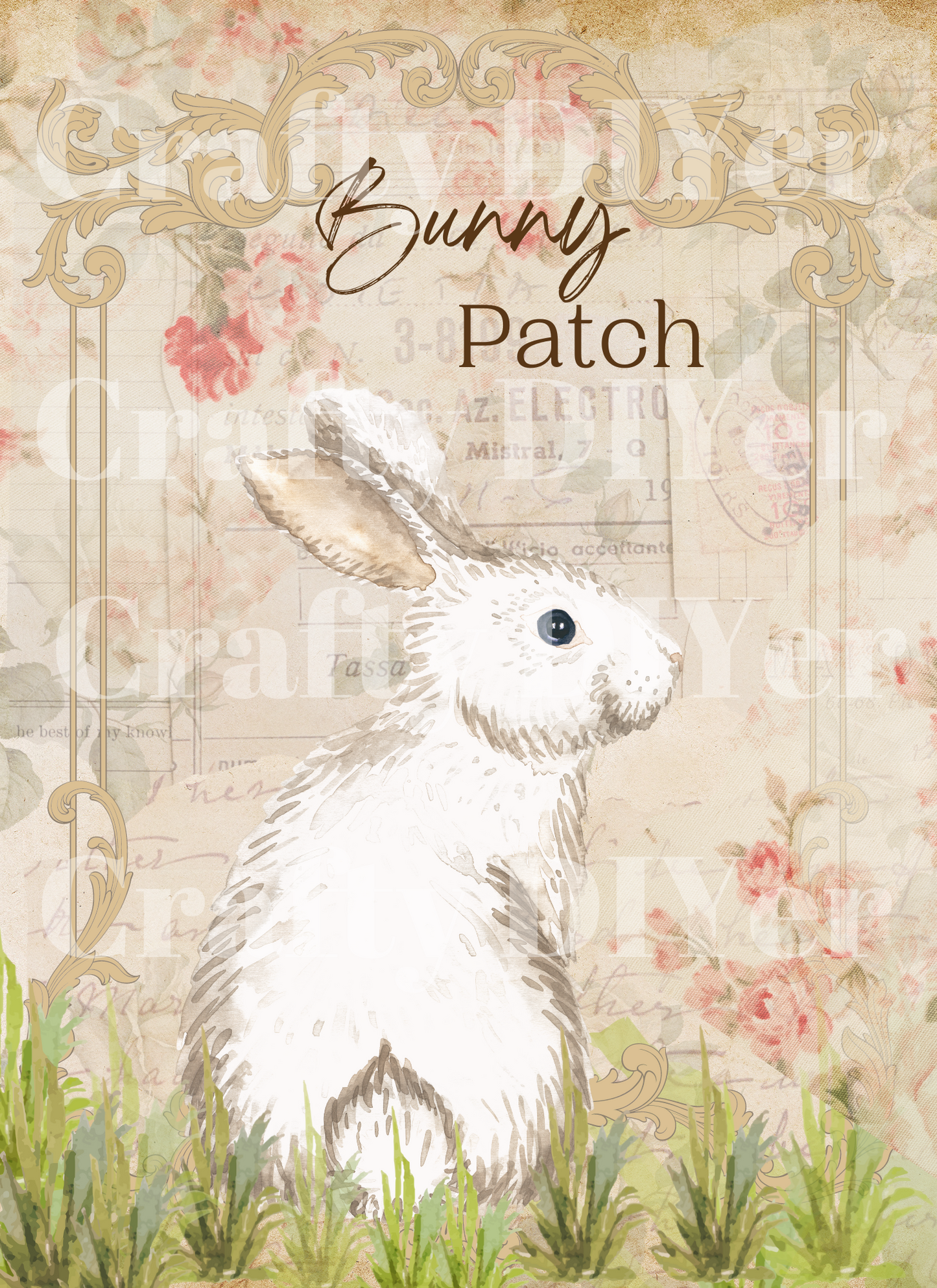 Bunny Printable's 4 pages 8 x 10