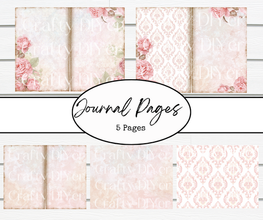 Journal Pages Digital Printables (February 2024 DPC Exclusive)